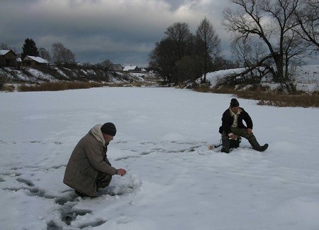 Ловля голавля в зимний период
